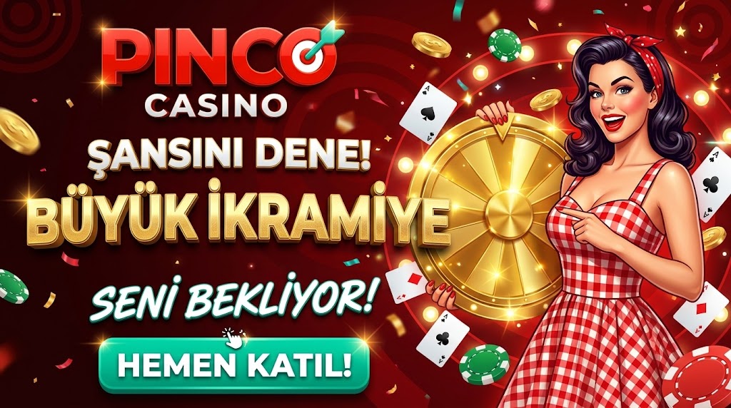 Pinco giriş oyun seçimi ekranı